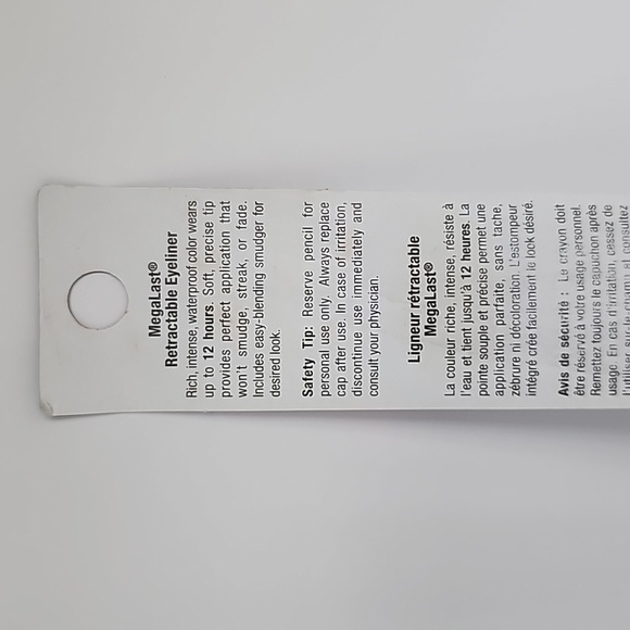 Wet N Wild MegaLast Retractable Eyeliner - Blackest Black - Picture 6 of 7